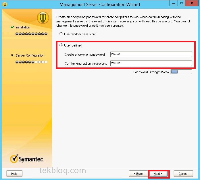 what is symantec endpoint protection uninstall password