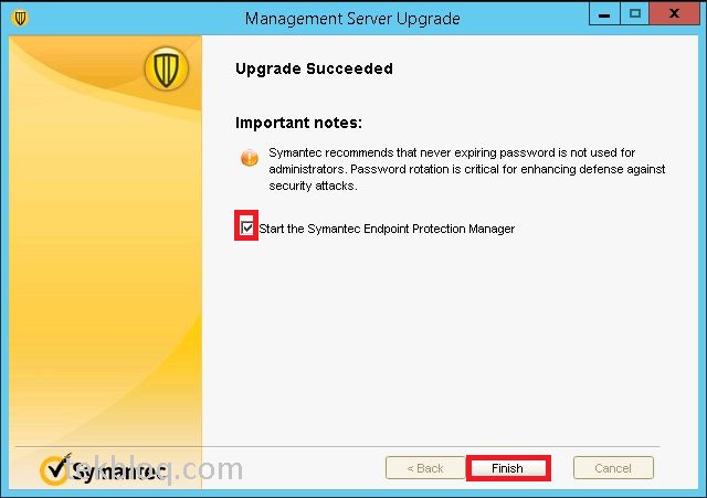 how to upgrade symantec endpoint protection manager 12.1.6 to 14