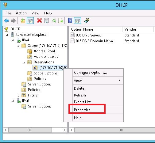 Configure Dhcp Server – Create New Scope, Reservation On Windows Server 